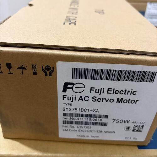 富士伺服电机 GYS751DC1-SA，750W，日本原装正