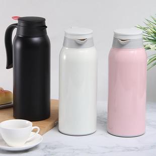 车载商用餐厅酒店暖水瓶泡茶壶 不锈钢保温壶家用大容量水壶便携式