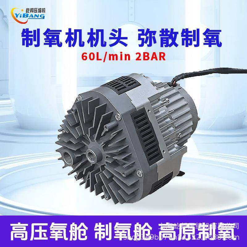 弥散制氧高压氧舱新能源车企汽车部件厂小型无油涡旋空压机定制