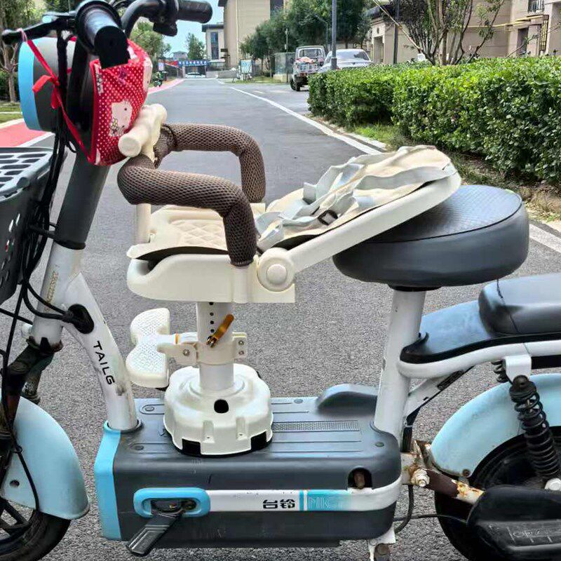 电动车儿童座椅电瓶车宝宝椅可坐可躺多功能座踏板车婴儿安全座凳