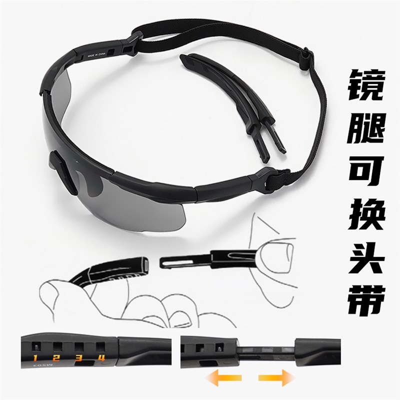 新款战术护目镜军迷CS射击眼镜防爆防弹防风沙特战眼镜战术太阳眼
