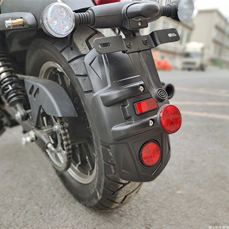 闪300挡泥板小黄龙250/300/600改装闪300GSX250R摩托车配件后泥瓦