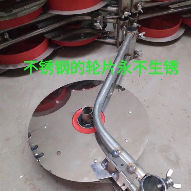 大蒜洋葱甘蔗草莓地膜覆盖机盖膜机湿泥地用人力压膜机农用工具