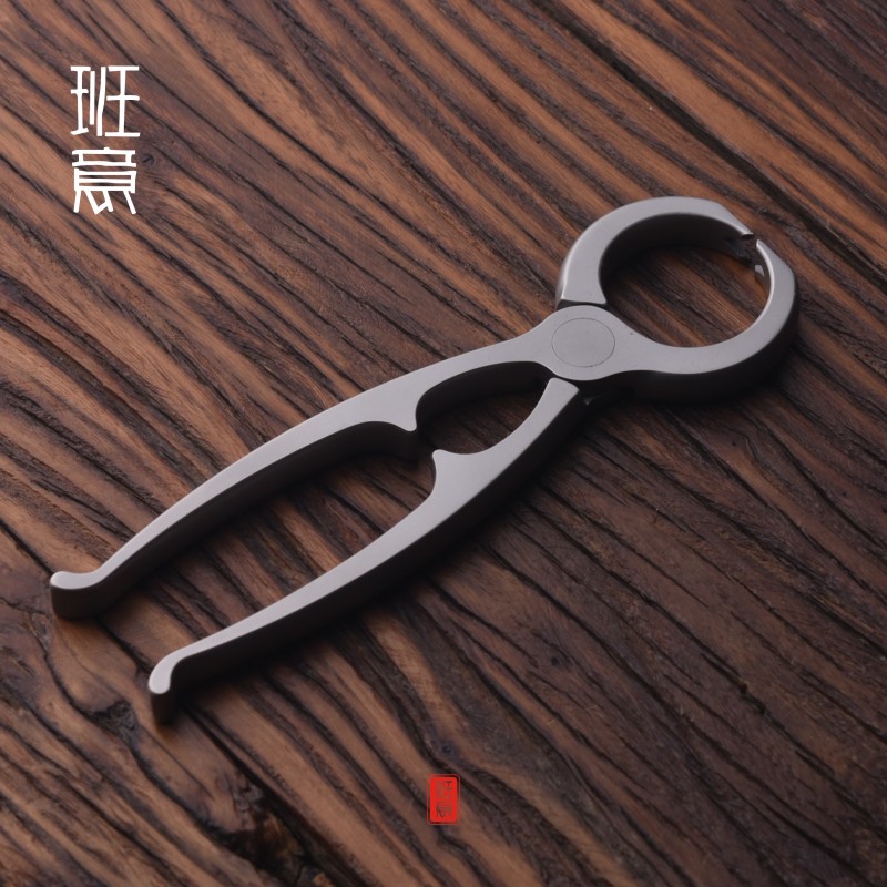 不锈钢茶钳茶刀开茶砖普洱茶饼工具 黑茶刀茶针用茶具茶道配件