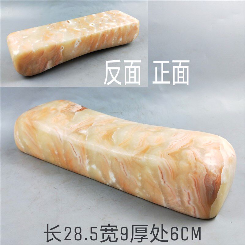 天然玉枕 玉石护颈椎枕头硬枕 颈椎枕修复颈椎专用理疗按摩保健枕