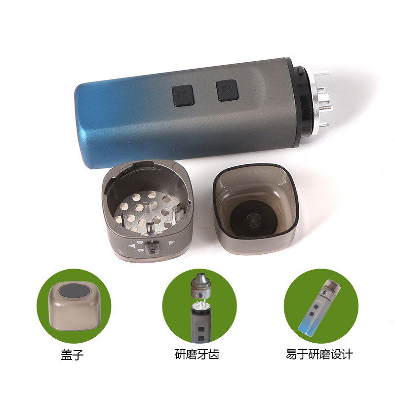 热销新款现货电动研磨器 USB充电全自动塑料粉碎机式磨烟器