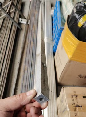 电动伸缩门轨道单轨门导轨铁路轨304不锈钢方钢20*20铝材防风轨道