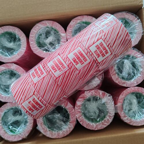 防篡改胶带TAMPER EVIDENT TAPE封箱胶带英文胶带进出口打包专用