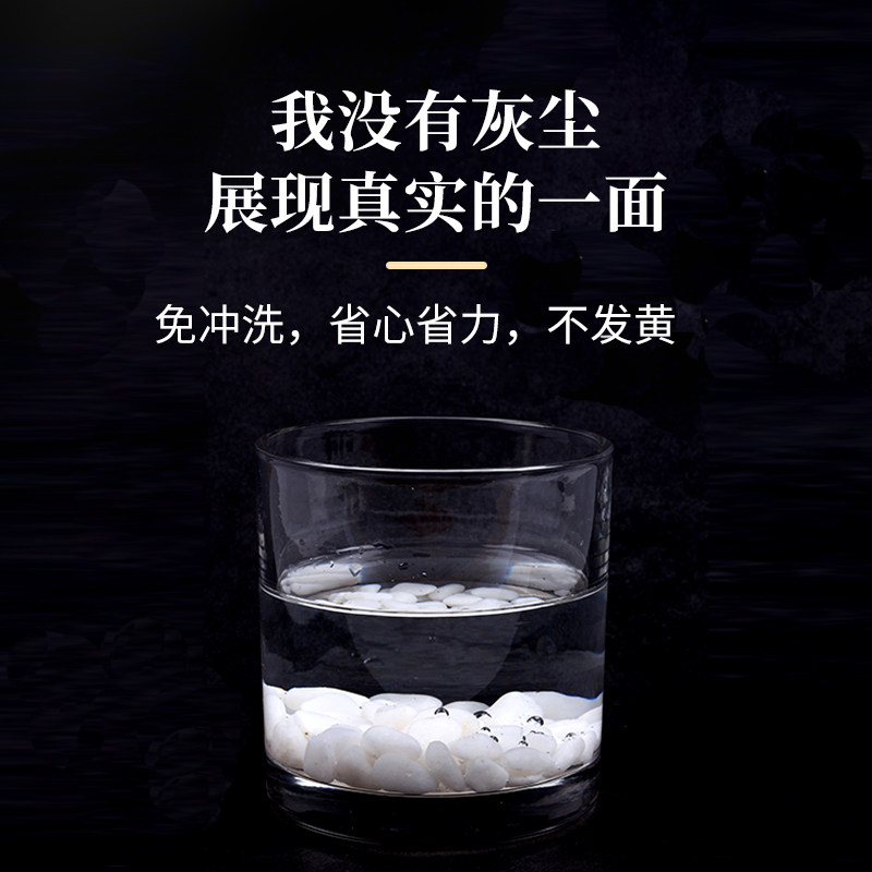 白色鹅卵石大小鹅软石天然雨花石原石庭院石头阳台造景铺地白石子