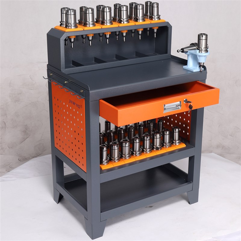 加工中心工具车BT30bt40凸台中套工作台HSK63数控刀具车cnc刀具架