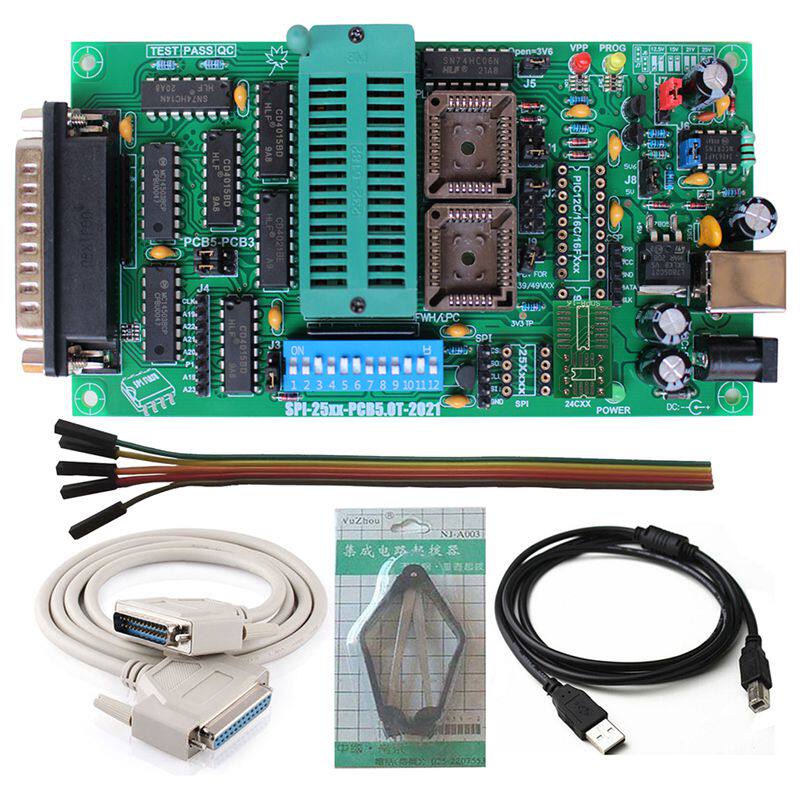 SPI 25xx PCB5.0T 2021 主板BIOS编程器 多功能通用EPROM烧录器