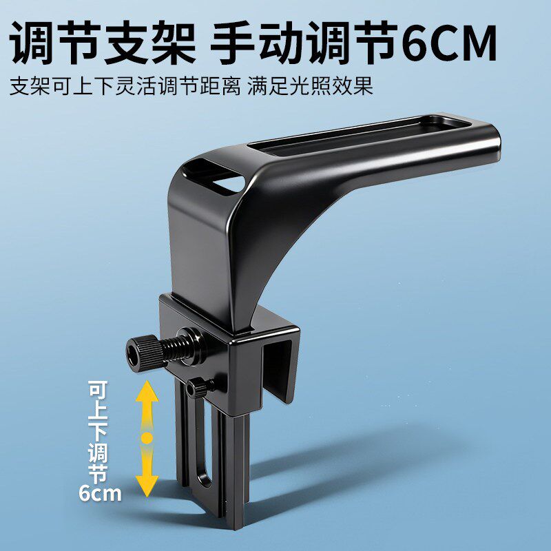 鱼缸灯led灯三色防水照明灯全光谱水草灯支架专业级草缸灯潜水灯