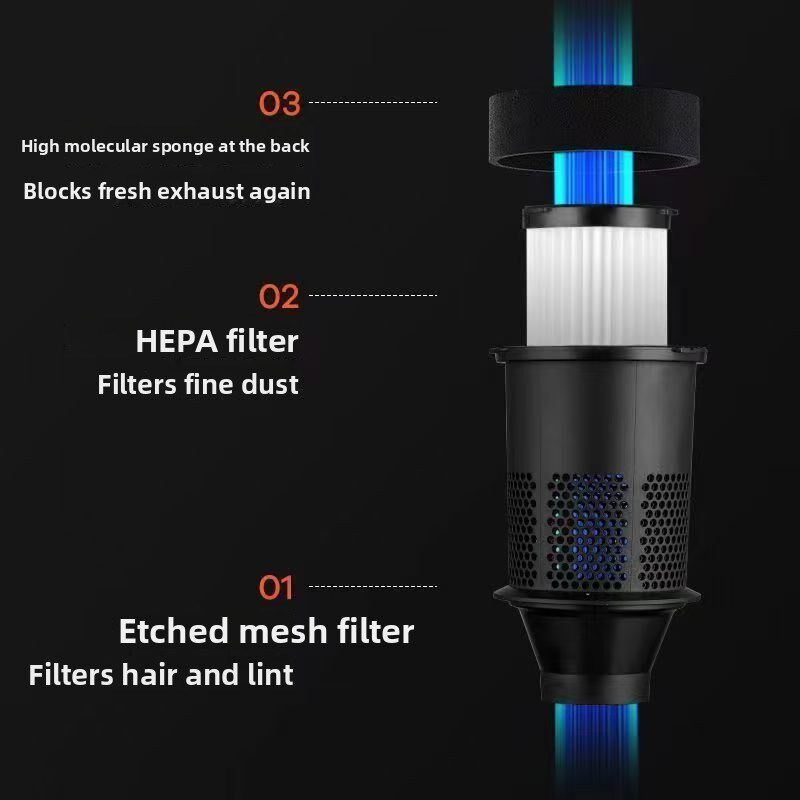 小型家用手持式吸尘器110V有线多功能床式除尘清洗机强力棒式吸尘