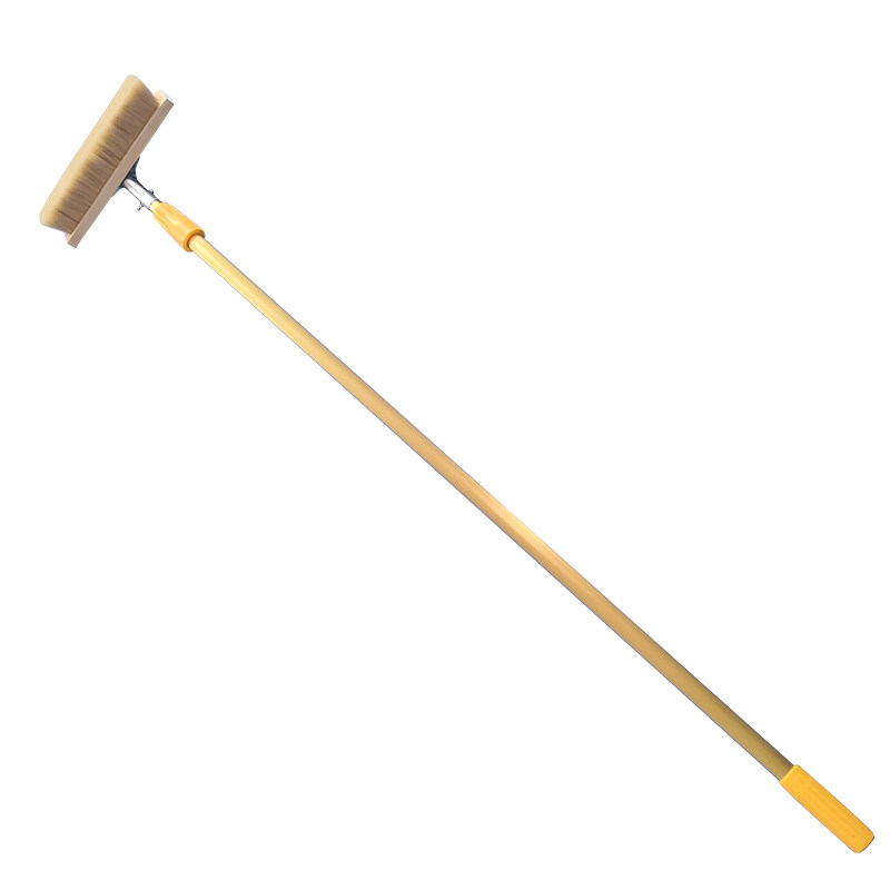 钛金杆软毛洗车刷车刷子客车大货车除尘拖把加长柄杆伸缩拖把车用