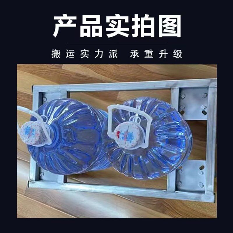 乌龟车平板车拉货推车仓库板车家用搬运车移动花盆底座四轮周转车