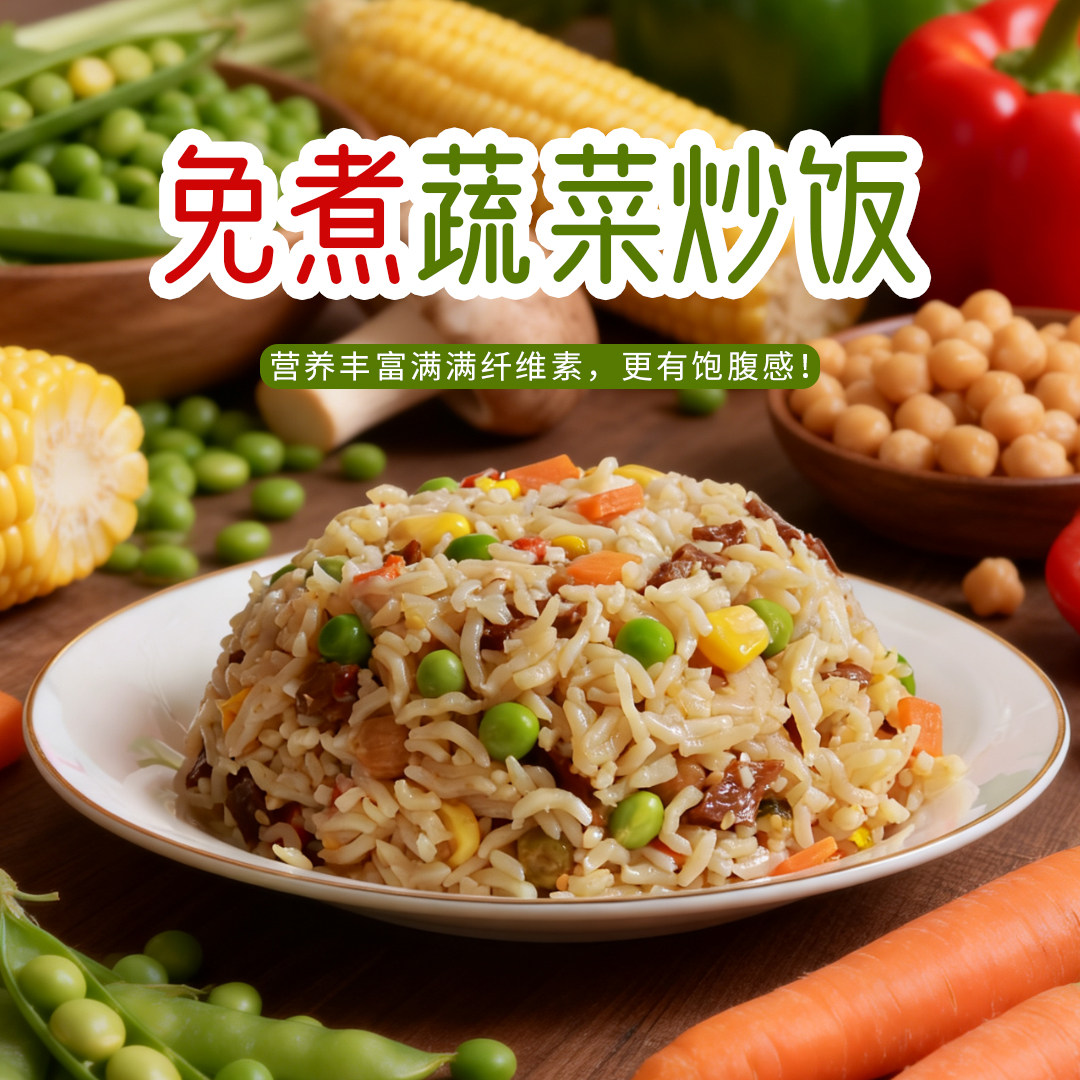 免煮即食蔬菜炒饭【非预制菜无防腐剂】有范先生咖喱速食方便米饭,粮油调味/速食/干货/烘焙,微波米饭/炒饭/焗饭/蛋包饭,淘宝优惠券,粉丝福利购,淘宝优惠卷