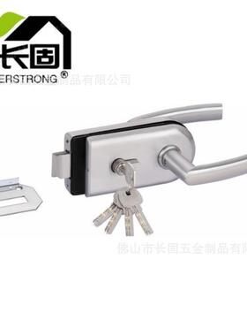长固ST-G017单门玻璃门锁不锈钢玻璃门锁工程配套五金