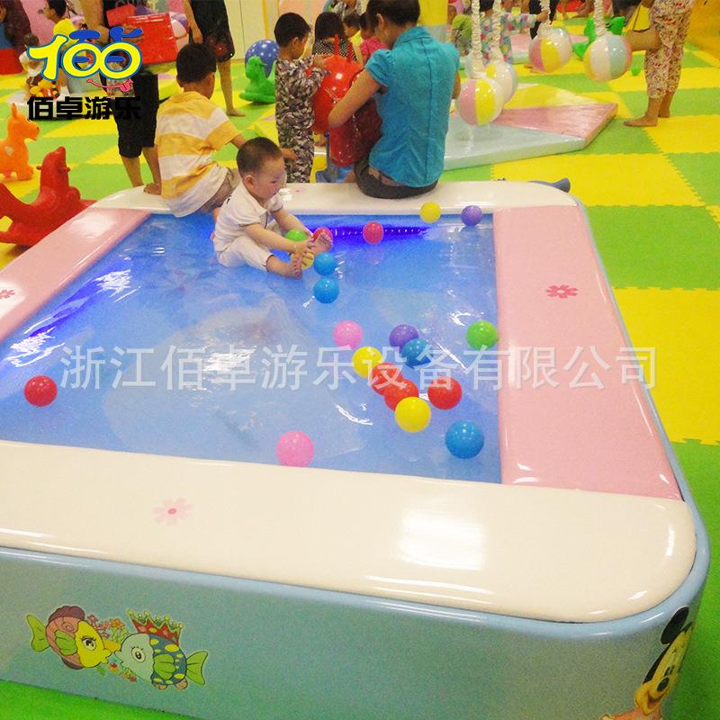 淘气堡配件圆形TPU水床水袋儿童乐园踏浪水波波玩具游乐蹦床设备