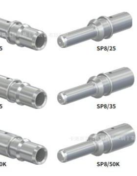 RobiFix系列点焊连接器单个接触件导体插头 SP8/35