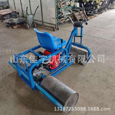 小麦压地机保墒汽油柴油电动苗床压实机 压土壤大姜压平镇土机