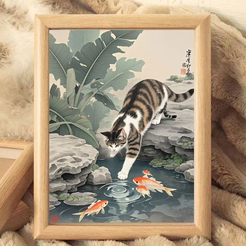 上山虎入户玄关客厅中式走廊