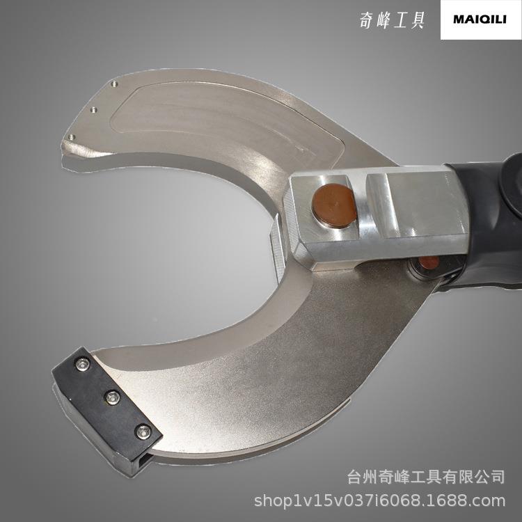 开2口式充电电动液压缆剪刀2MM铠装电电缆切刀剪6断钳ECEC-120C-1