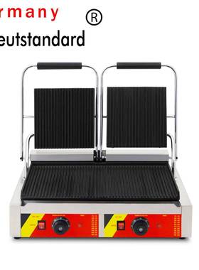 条商用电热压9板NP-692扒炉双板帕堡尼尼机纹煎牛排压汉三明治机n