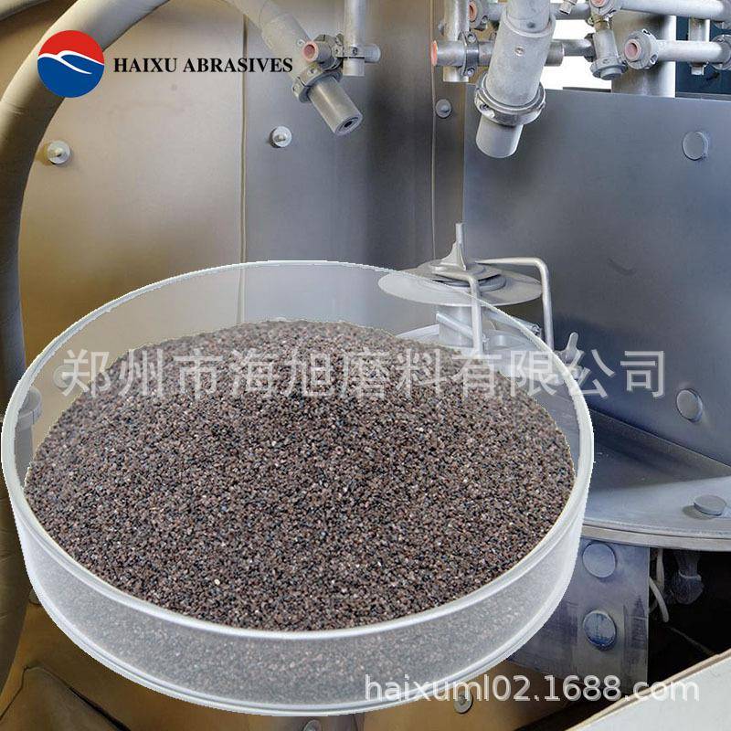 精0密模 具喷砂用棕刚防玉喷砂研磨棕色金刚砂10目滑石材30目36目