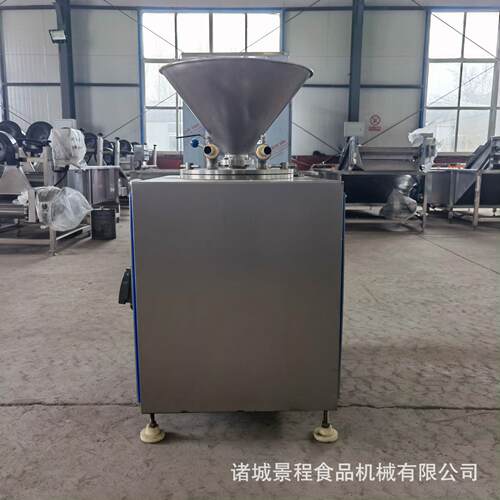 0型双管液压猪YVR灌肠机全自动香肠 加工设备 肉肠连续4灌肠设备