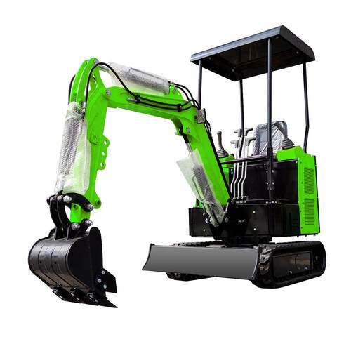 源工头厂家1具.5吨小型掘挖机出口巴西家用施 多属一机多用HT08微
