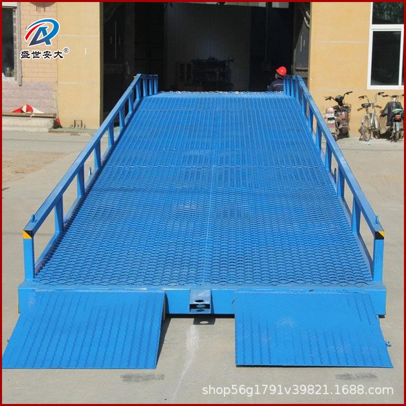 码头动物平流集装箱叉车桥坡道装车卸货台 大吨位QCD6吨预移登车