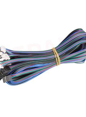 d打印93机配件 XH2.5-4端子电机线 42步进电机连杜邦线43p接in6pi