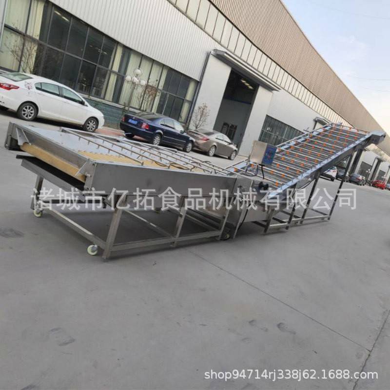 蔬菜清洗机水果清洗机毛豆清洗机滚筒毛刷清洗高压清洗机