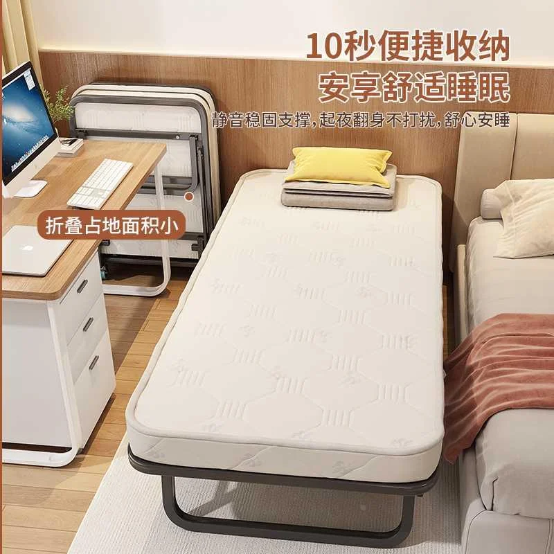 特厚折叠床家用成人单人椰棕办午休公室午睡床陪护床酒店简易新款