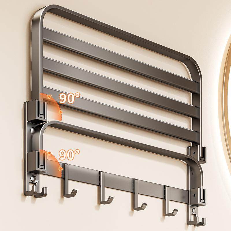 卫生间毛巾架免打孔枪灰置物架壁挂式浴巾架浴室洗手间厕所收纳架,工业油品/胶粘/化学/实验室用品,其他实验室设备,淘宝优惠券,粉丝福利购,淘宝优惠卷