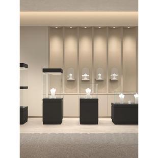 古董文物收藏品展柜珠宝玉器瓷器奇石雕像展览陈列柜定制防尘展台