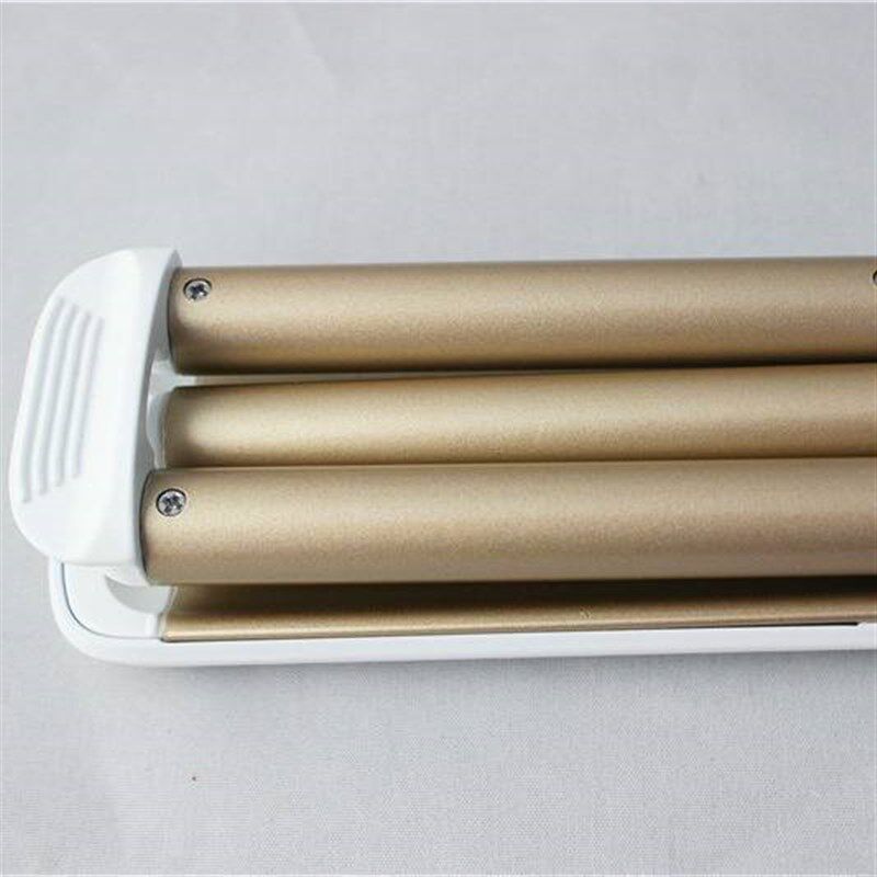 蛋卷头卷发棒水波纹三棒O伤发卷发器陶瓷大卷波浪头发器