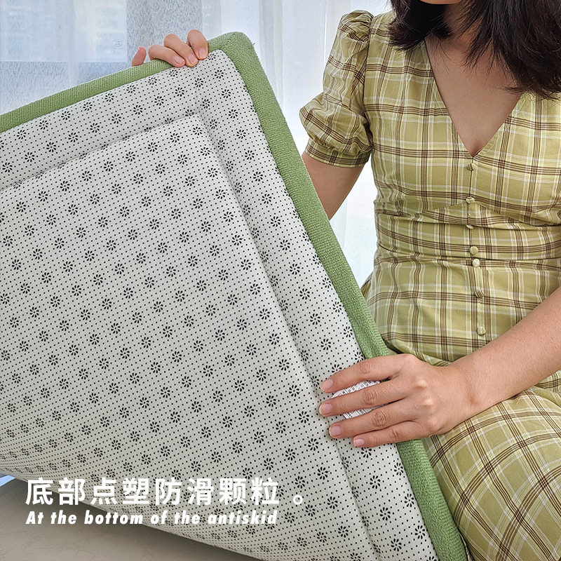 定制榻榻米炕垫北欧风客厅家用卧室床边铺地垫子儿童防摔爬行地毯