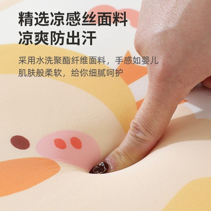 宝宝儿童枕头1一3-6岁以上记忆棉小凉枕夏季幼儿园可用女童学生枕