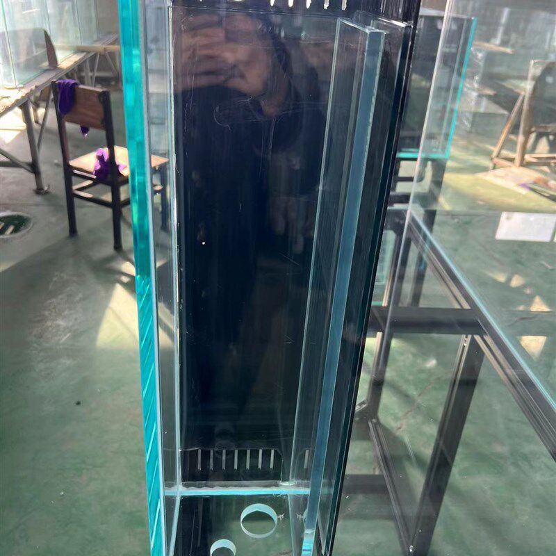 金泰金晶超白鱼缸直角溢流鱼缸兰寿龙鱼锦鲤大型客厅定做底滤架子