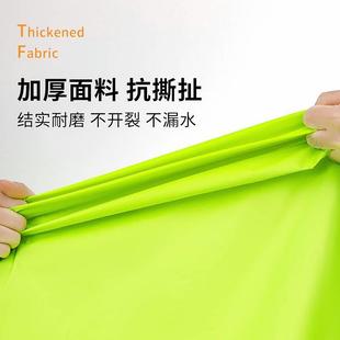 全身防暴雨保安物业劳保施工站岗男女防护服雨披 反光连体雨衣长款