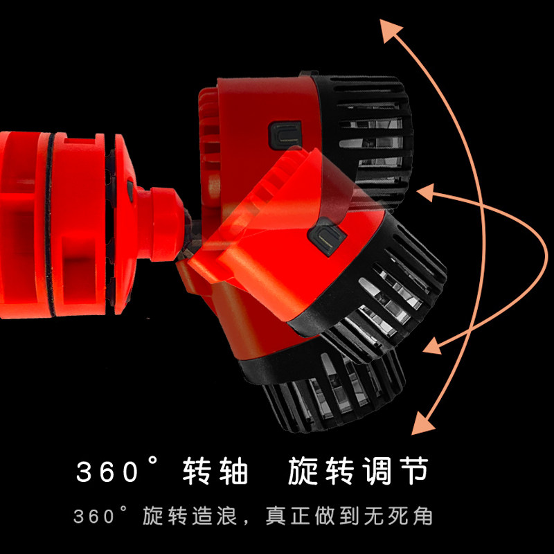 NO1鱼缸环流造浪泵超静音大流量冲浪泵吸力吹粪迷你NY磁吸造流泵