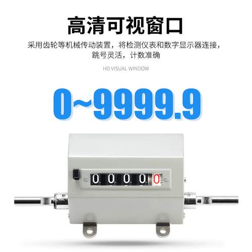 滚轮式计米计数器z96-f记米数码数机械跑码表米表卷布工业打卷机