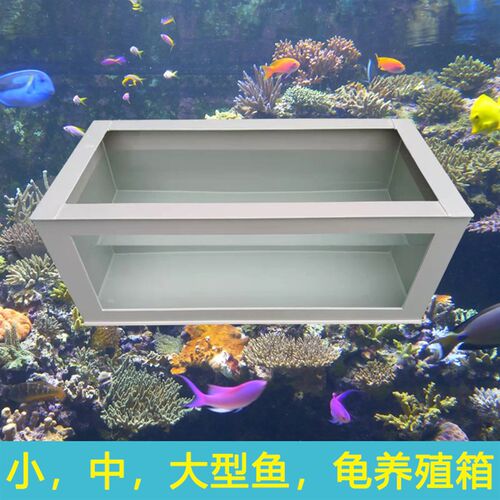 乌龟锦鲤金鱼饲养缸箱大乌龟缸池客厅家用小中大型长方形塑料玻璃