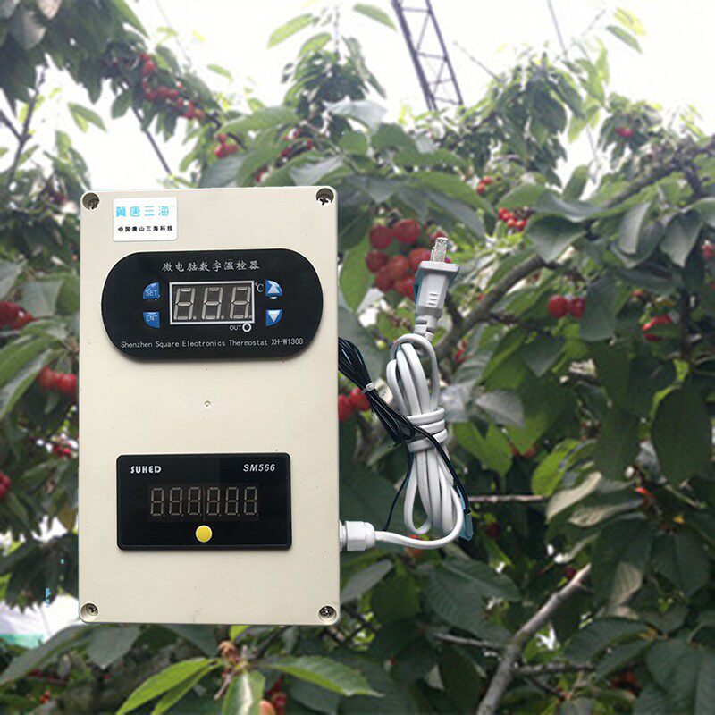 大棚农作物休眠期温度计时器蓝莓累记樱桃葡萄桃树果树休眠记时器