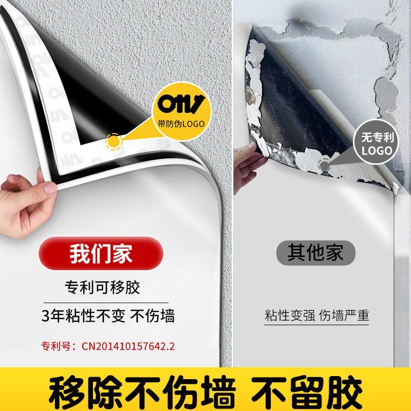 白板墙贴磁性家用可移除不伤墙可爱恐龙造型儿童水笔涂鸦软小黑板