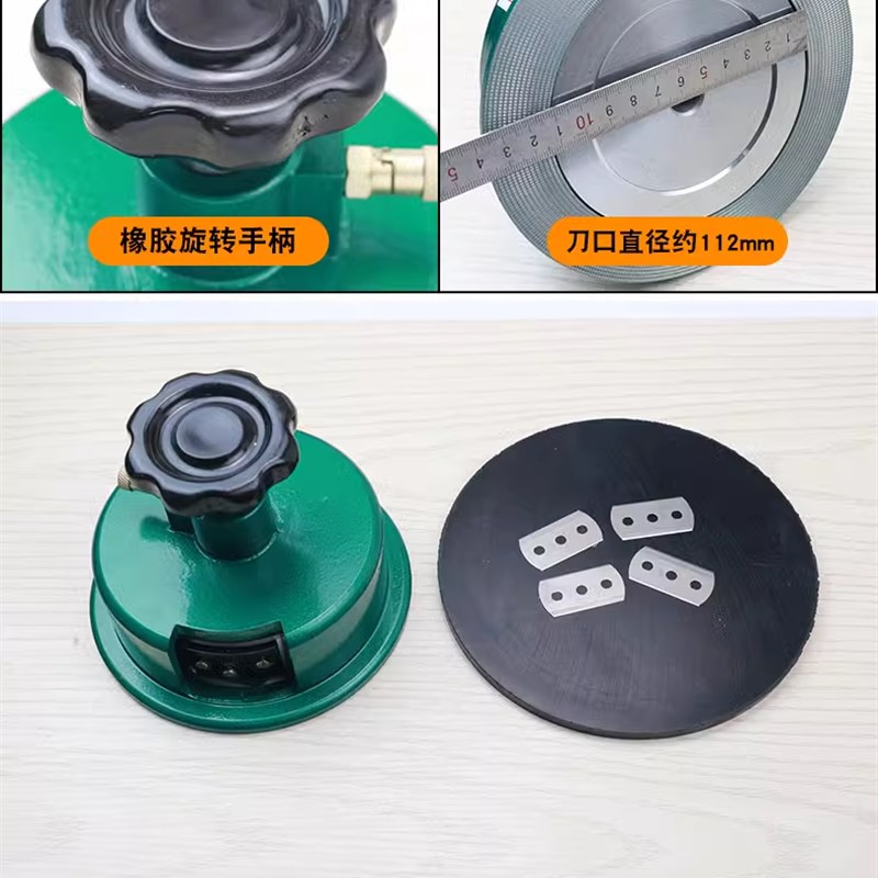 梦泽纺织克重取样器电子天平秤称圆刻盘刀面料布纸张称重仪料薄膜