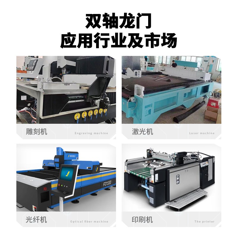 杰美康80/130交流伺服电机套装一拖二750W1.5KW2KW双轴驱动器同步