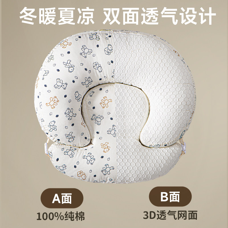 喂奶斜坡垫婴儿防吐奶斜坡枕防溢奶呛奶躺靠垫新生儿哺乳枕头
