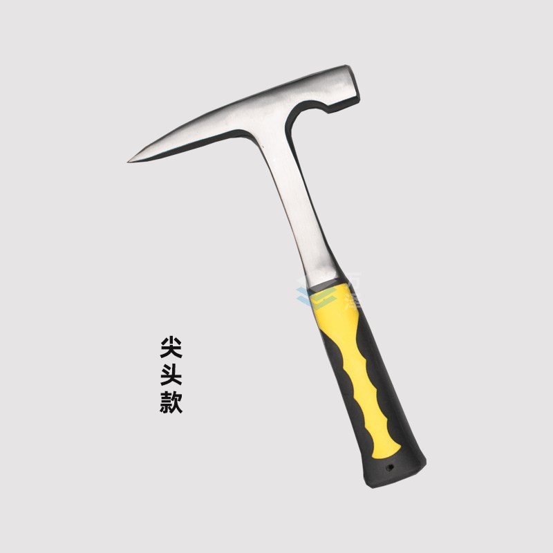 多功能地质勘探锤采矿锤地矿专业工具钣金锤尖头扁头锤子鸭嘴锤子